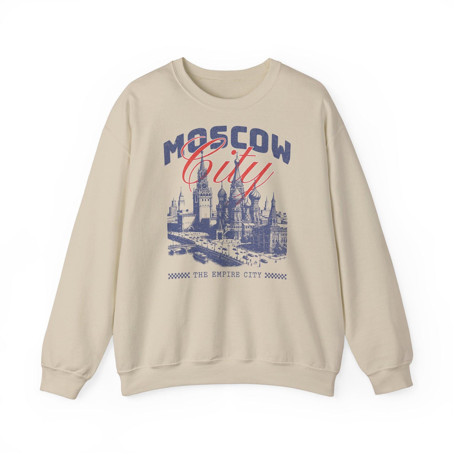 La ciudad del imperio, sudadera unisex con cuello redondo