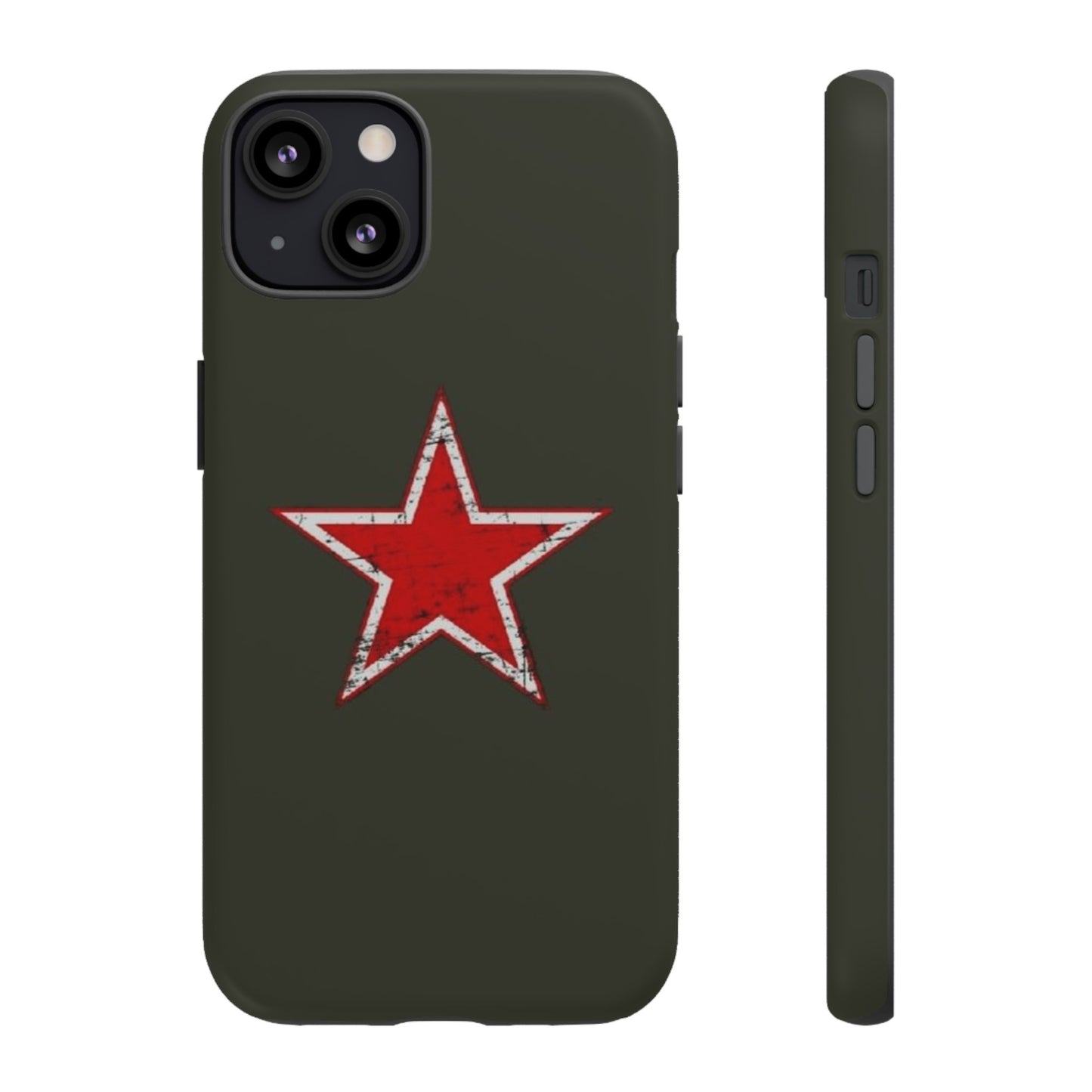 Red star, estuche para celular