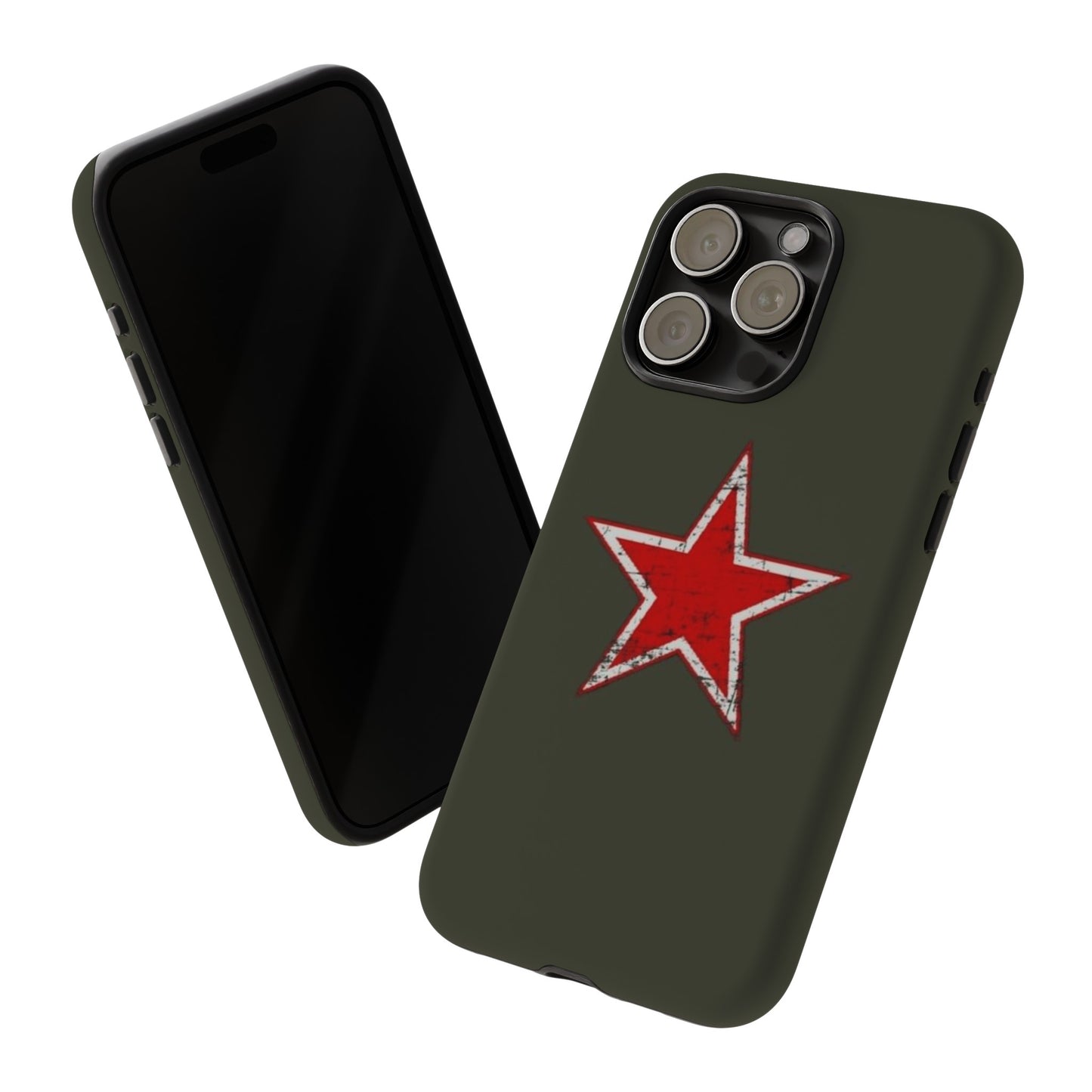 Red star, estuche para celular