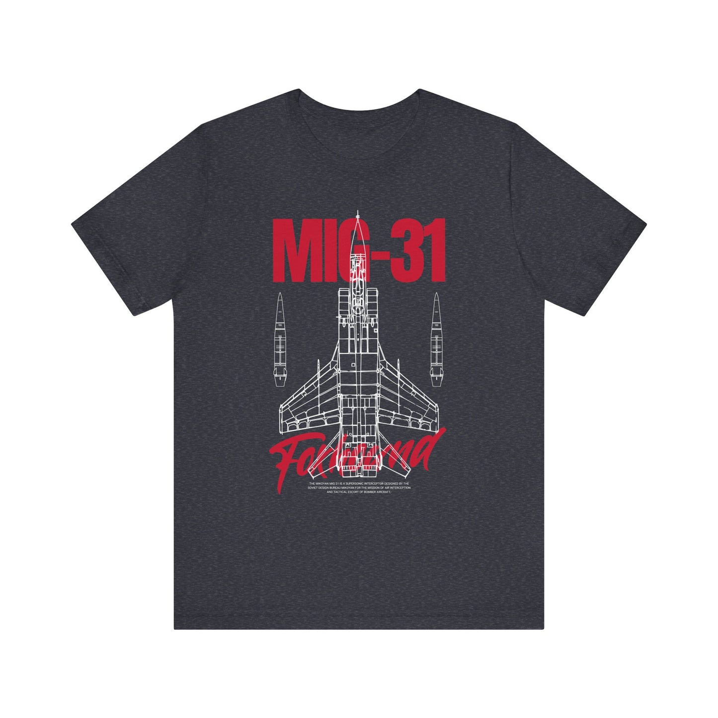 MIG-31, Camiseta de manga corta unisex de jersey