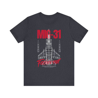 MIG-31, Camiseta de manga corta unisex de jersey