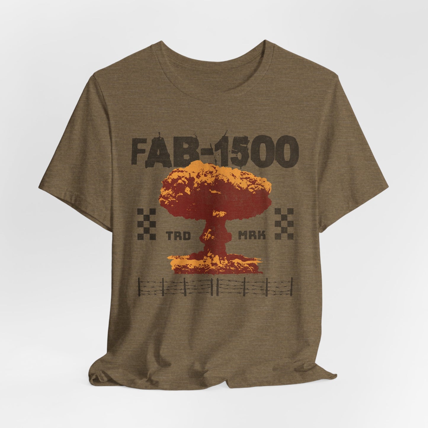 FAB-1500, Camiseta de manga corta de punto unisex