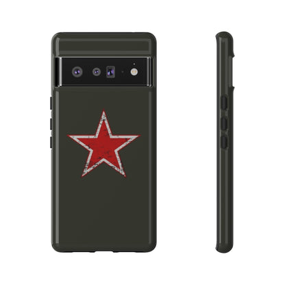 Red star, estuche para celular