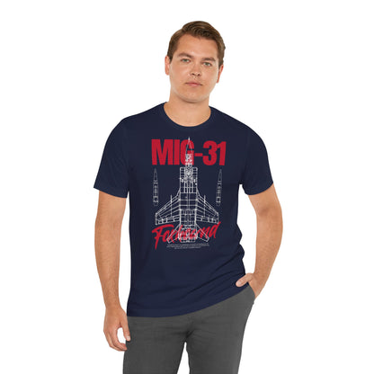 MIG-31, Camiseta de manga corta unisex de jersey