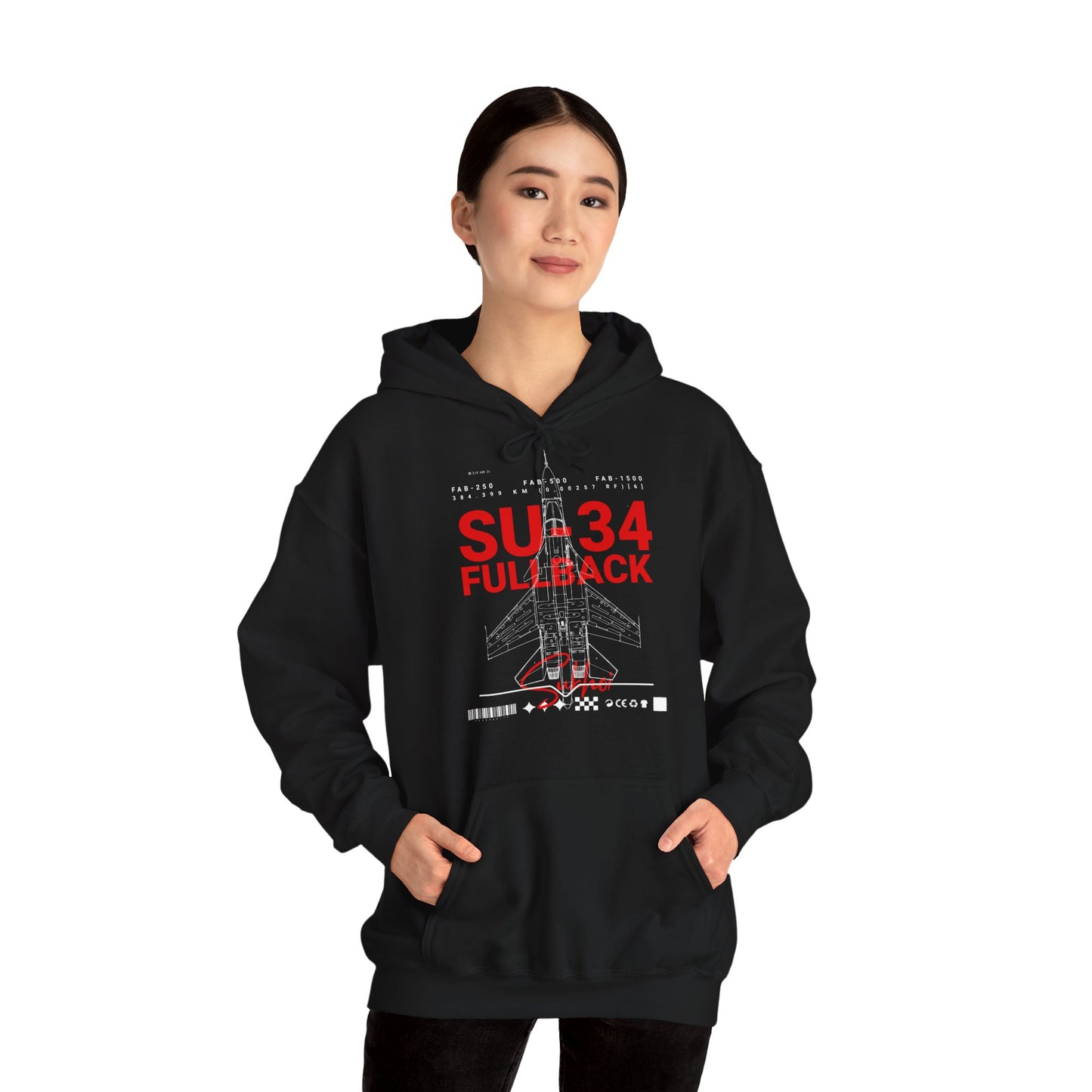 SU-34, Sudadera con capucha unisex Heavy Blend™