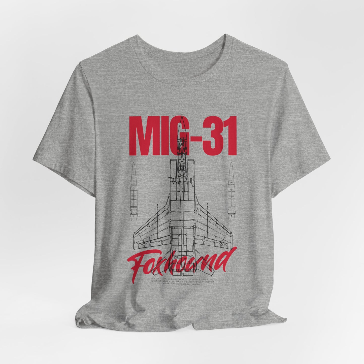 MIG-31, Camiseta de manga corta unisex de jersey