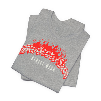 City fire, Camiseta de manga corta de punto unisex