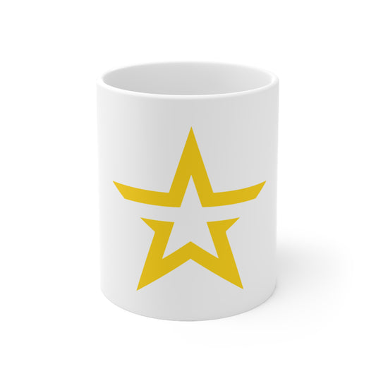 Esta estrella te causara problemas en europa, Tazas de café de cerámica, 11 oz, 15 oz