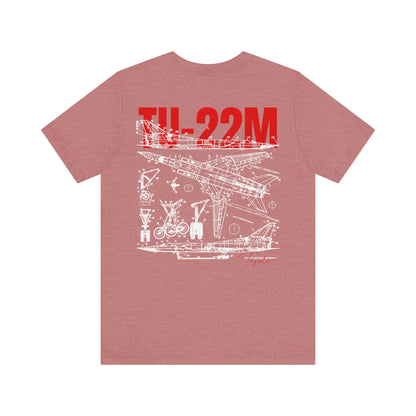 TU-22M, Camiseta de manga corta unisex de jersey