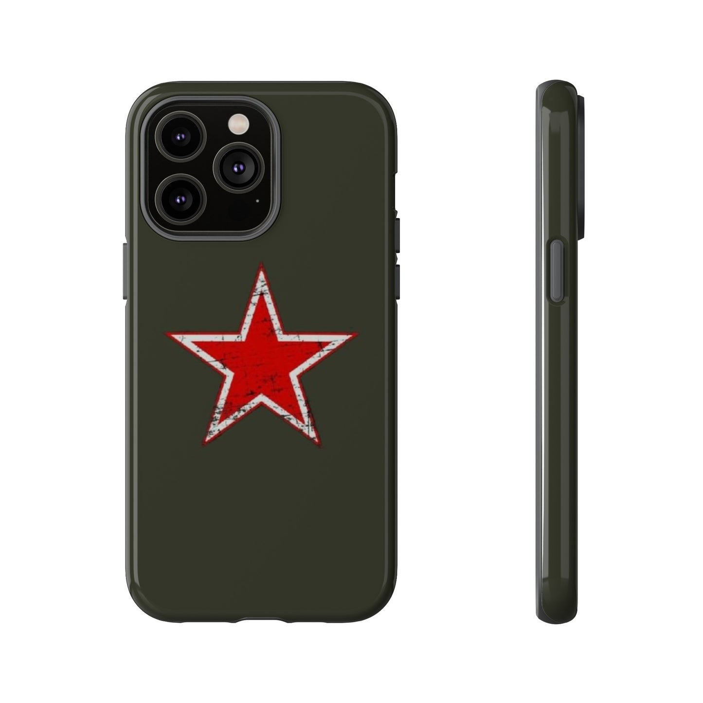 Red star, estuche para celular