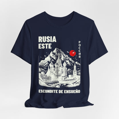 Rusia en el este, Camiseta de manga corta de punto unisex