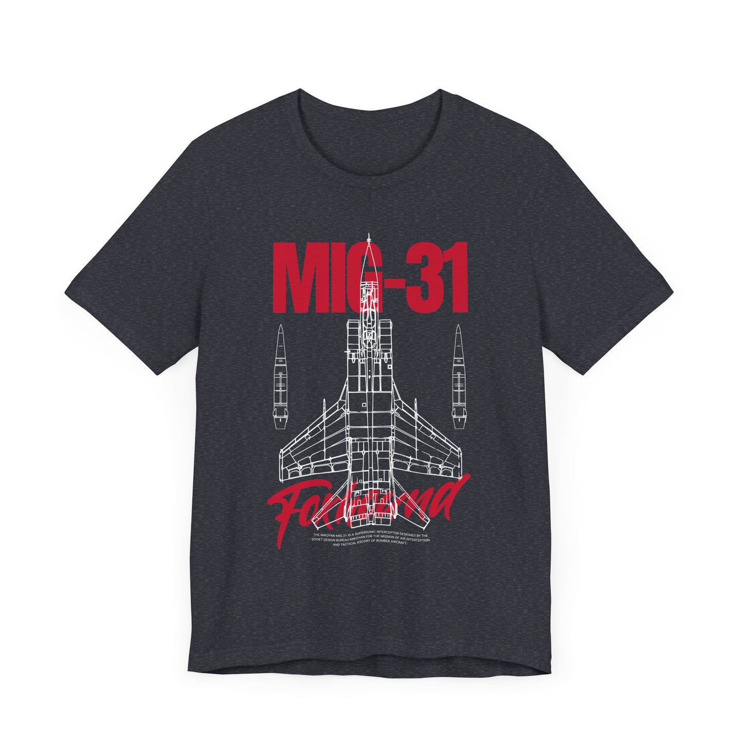 MIG-31, Camiseta de manga corta unisex de jersey