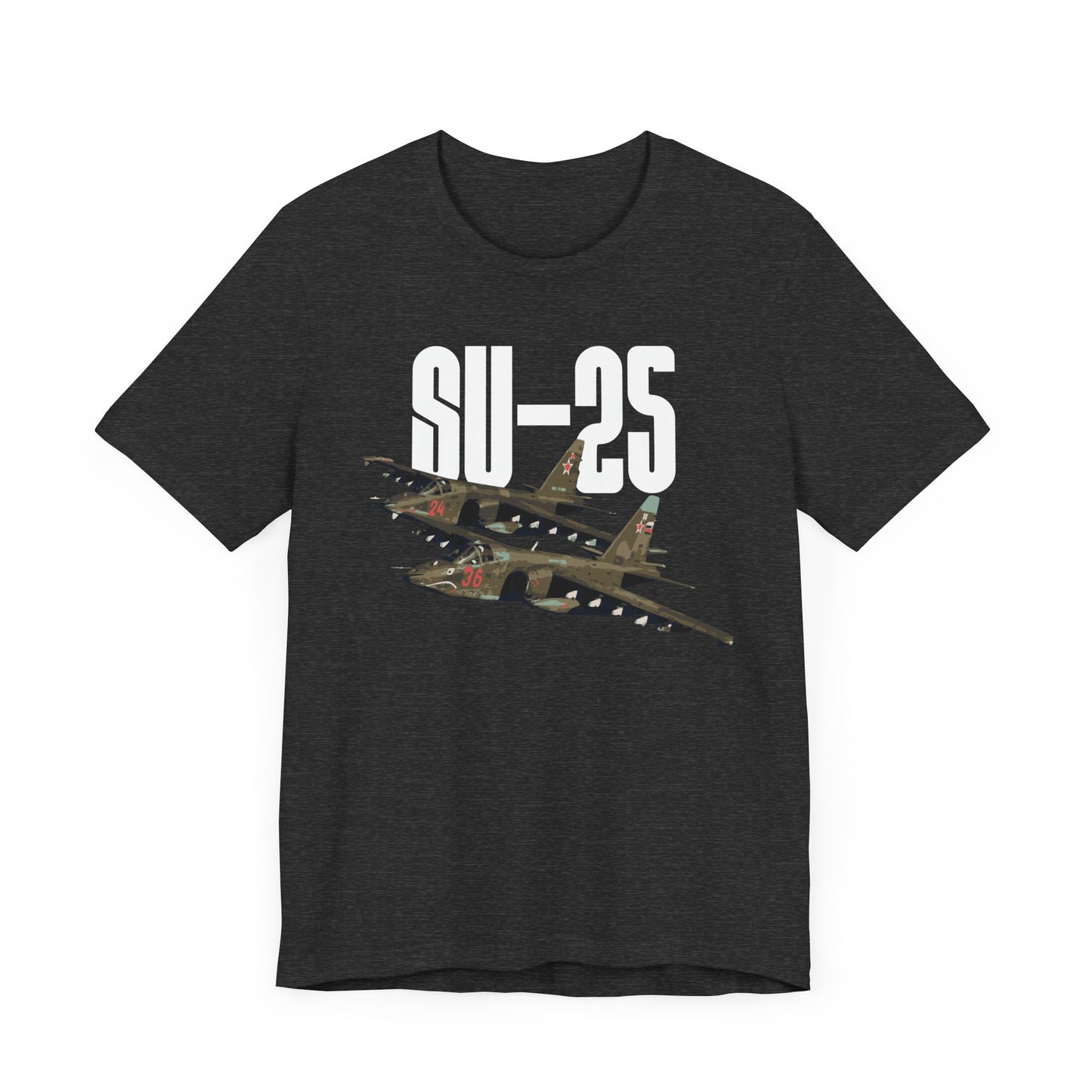 SU-25, Camiseta de manga corta de punto unisex