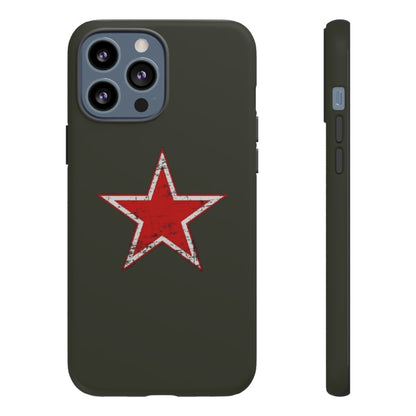 Red star, estuche para celular