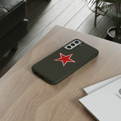 Red star, estuche para celular