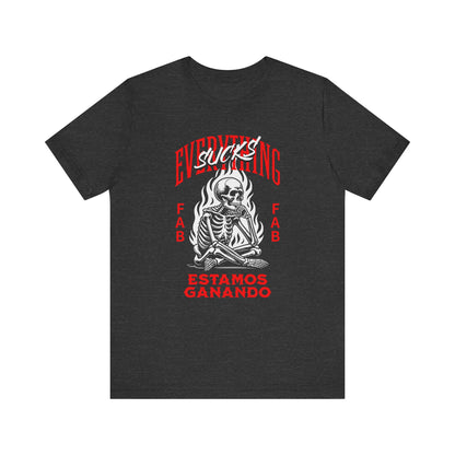 Estamos ganando, Camiseta de manga corta de punto unisex