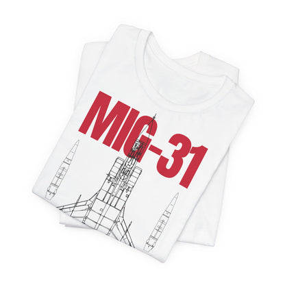 MIG-31, Camiseta de manga corta unisex de jersey