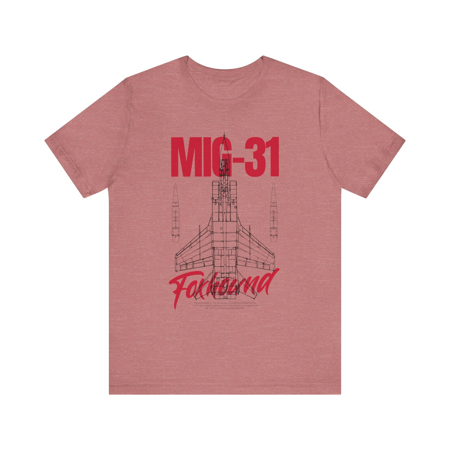 MIG-31, Camiseta de manga corta unisex de jersey