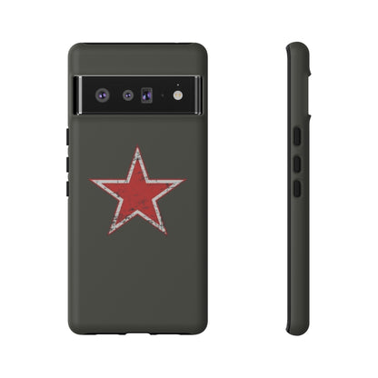 Red star, estuche para celular