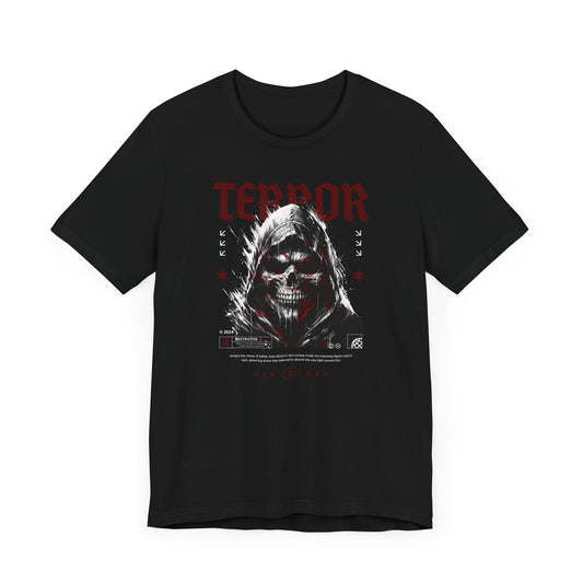 Terror, Camiseta de manga corta