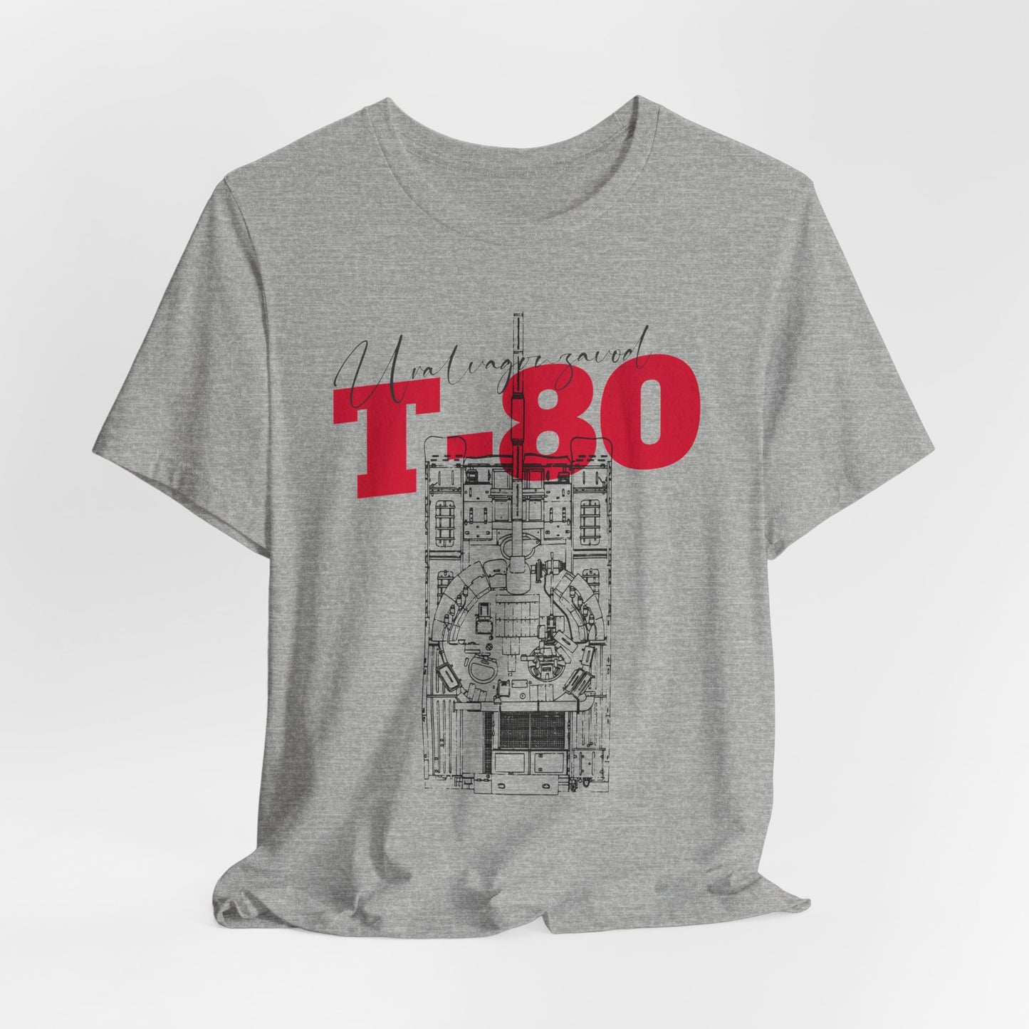 T-80, Camiseta de manga corta de punto unisex