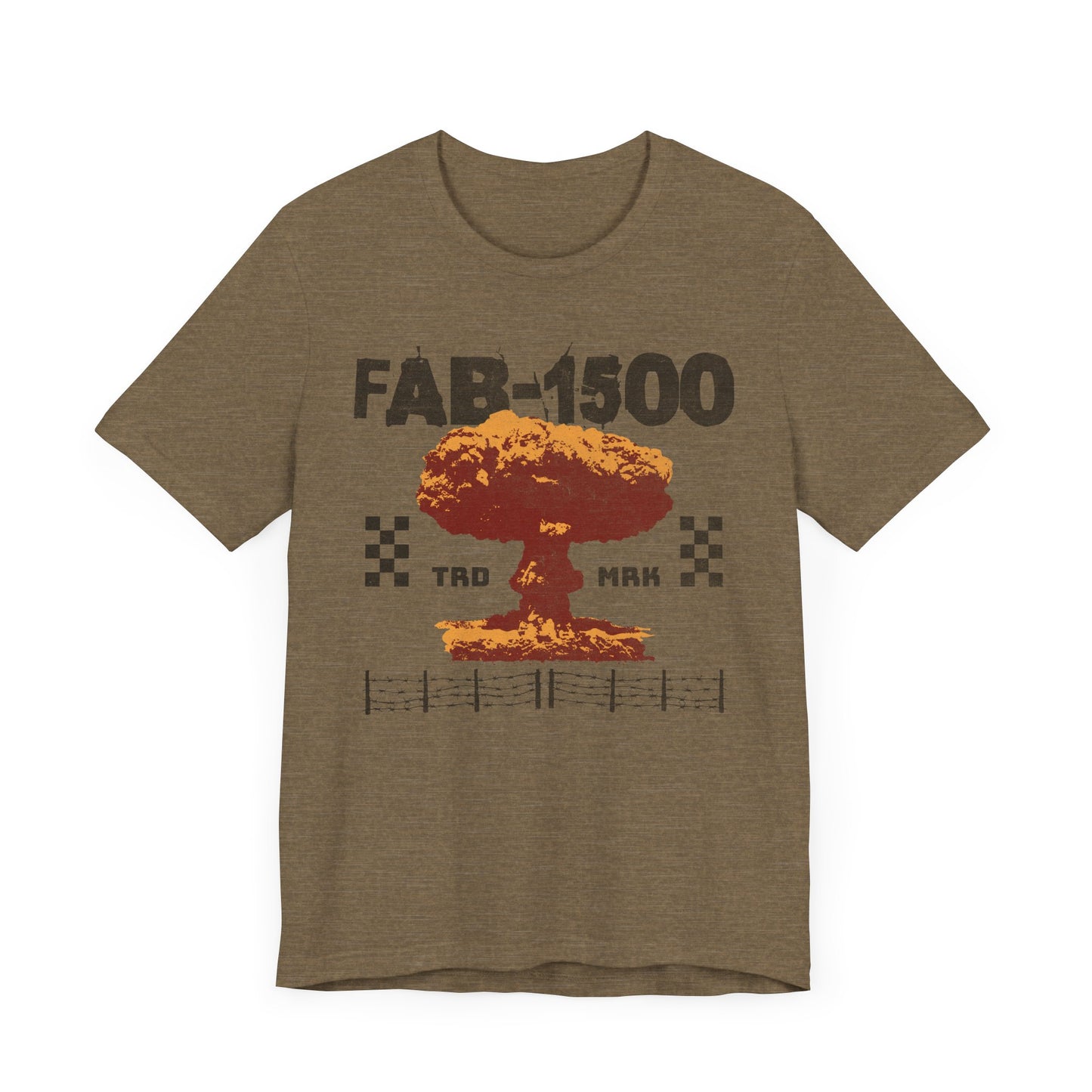 FAB-1500, Camiseta de manga corta de punto unisex