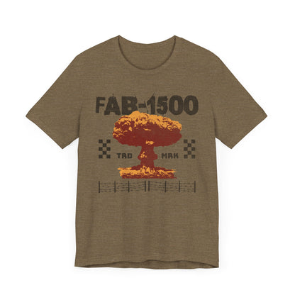 FAB-1500, Camiseta de manga corta de punto unisex