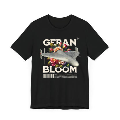 Dron Geran, Camiseta de manga corta de punto unisex