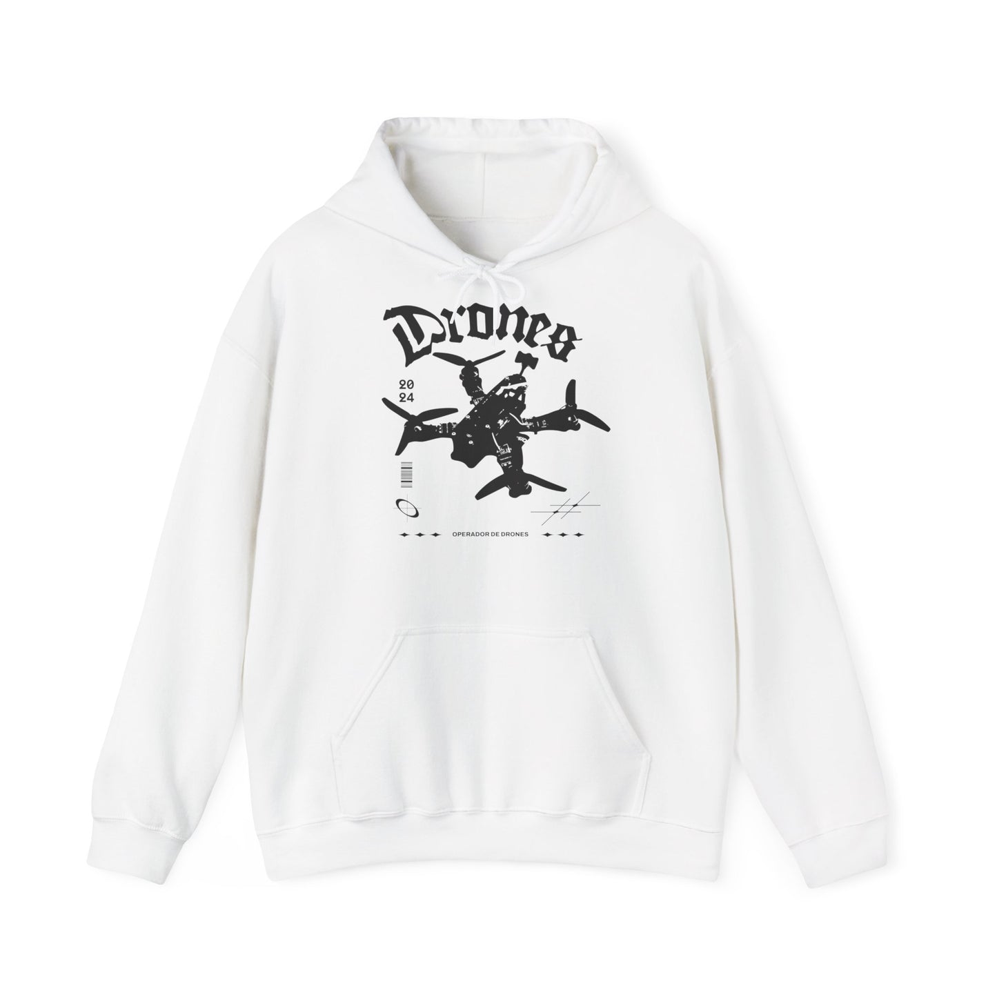 Operador de drones FPV, Sudadera con capucha unisex Heavy Blend™