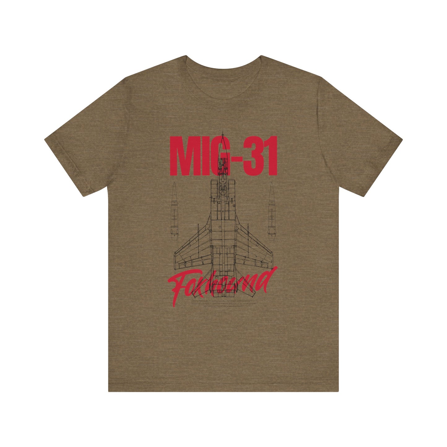 MIG-31, Camiseta de manga corta unisex de jersey