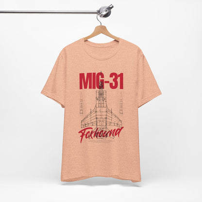 MIG-31, Camiseta de manga corta unisex de jersey