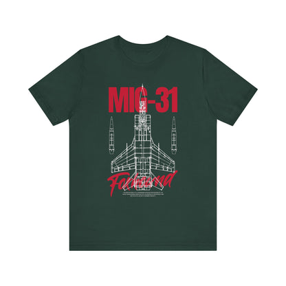 MIG-31, Camiseta de manga corta unisex de jersey