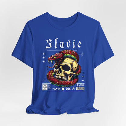 Eslavo, Camiseta de manga corta de punto unisex