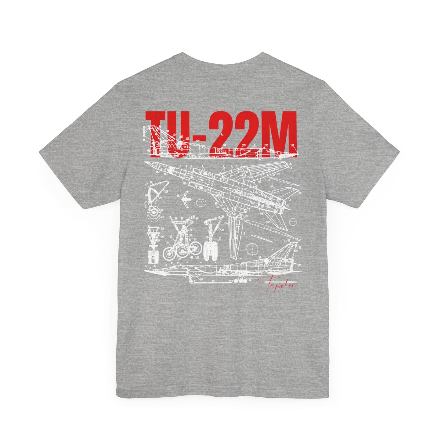 TU-22M, Camiseta de manga corta unisex de jersey