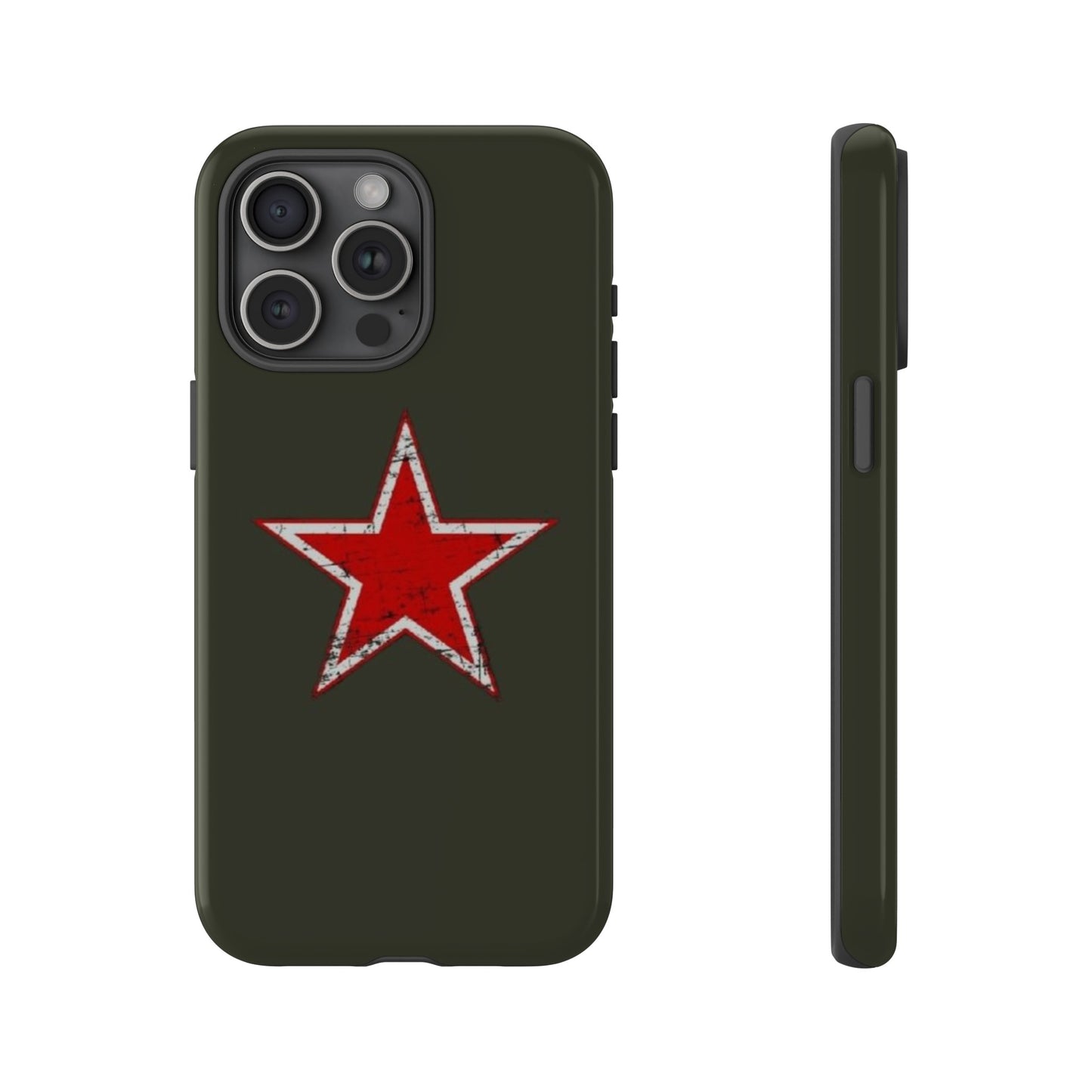 Red star, estuche para celular