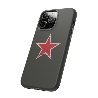 Red star, estuche para celular