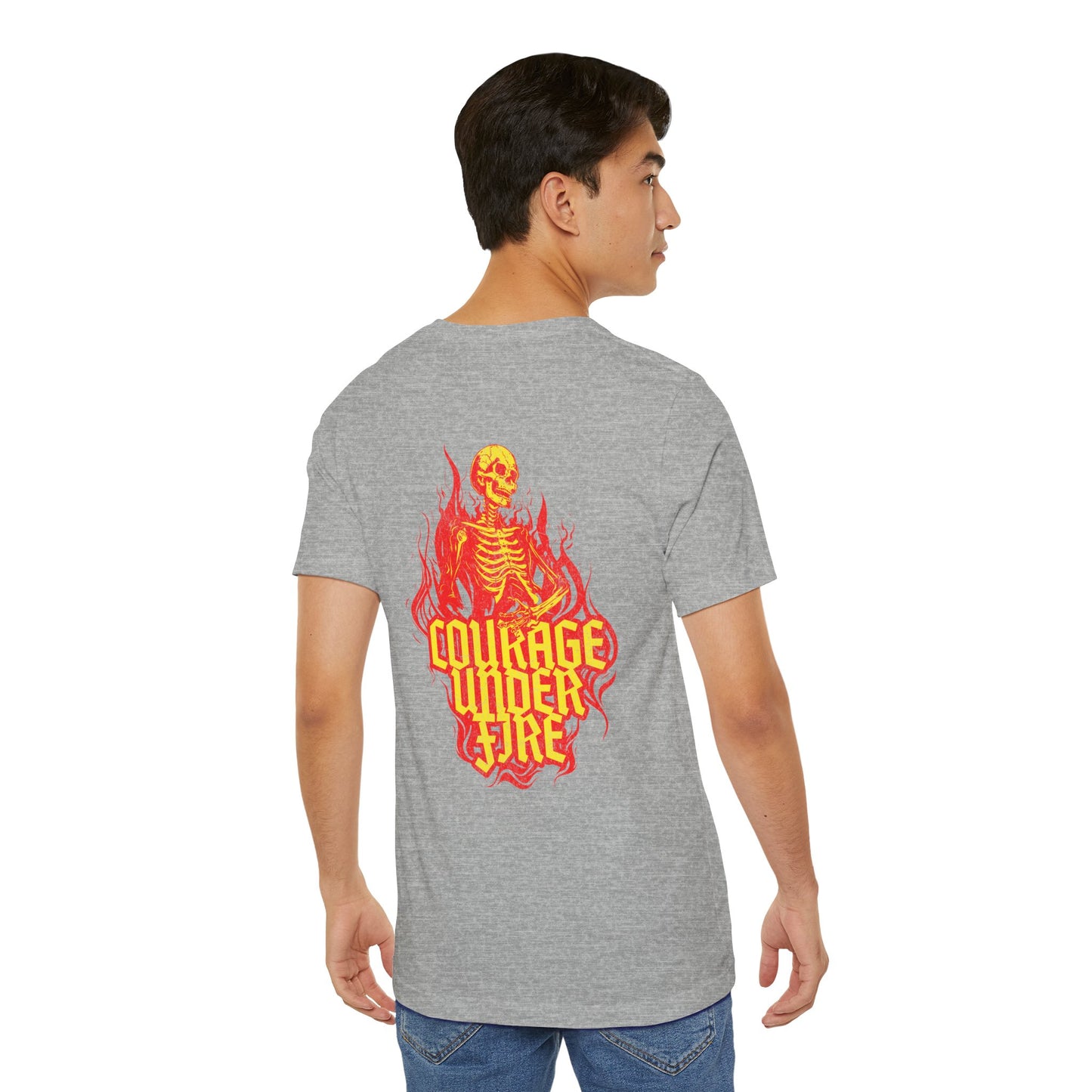 Bajo fuego, Camiseta de manga corta de punto unisex