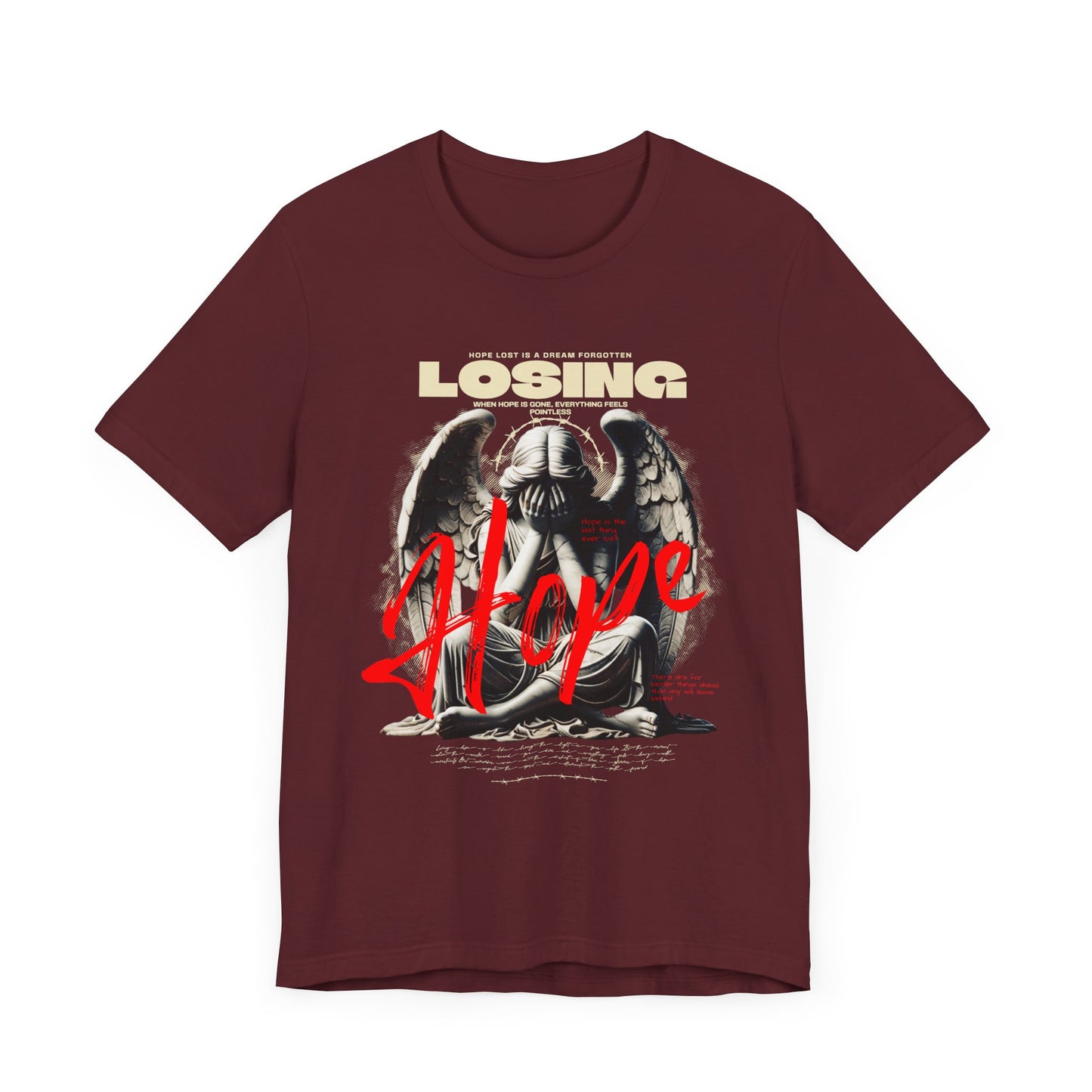 Lossing Hope, Camiseta de manga corta unisex de jersey