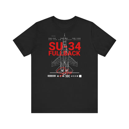 SU-34, Camisetas de fútbol unisex con pantalones cortos