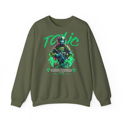 Toxic End, sudadera unisex con cuello redondo