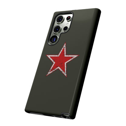 Red star, estuche para celular