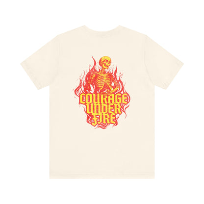 Bajo fuego, Camiseta de manga corta de punto unisex