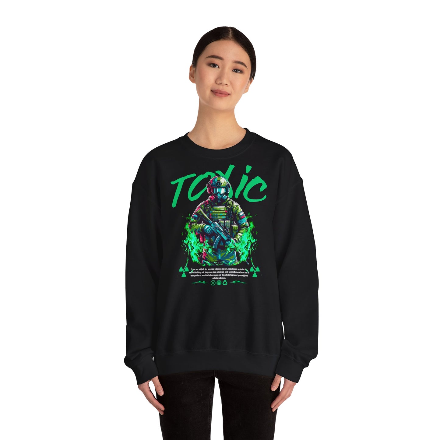 Toxic End, sudadera unisex con cuello redondo