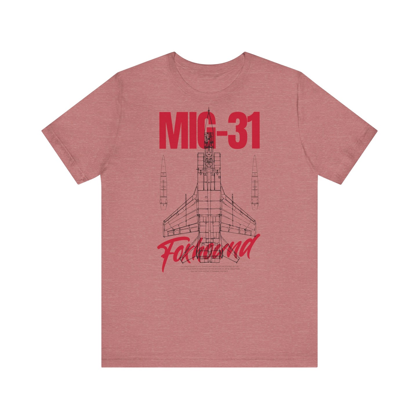 MIG-31, Camiseta de manga corta unisex de jersey