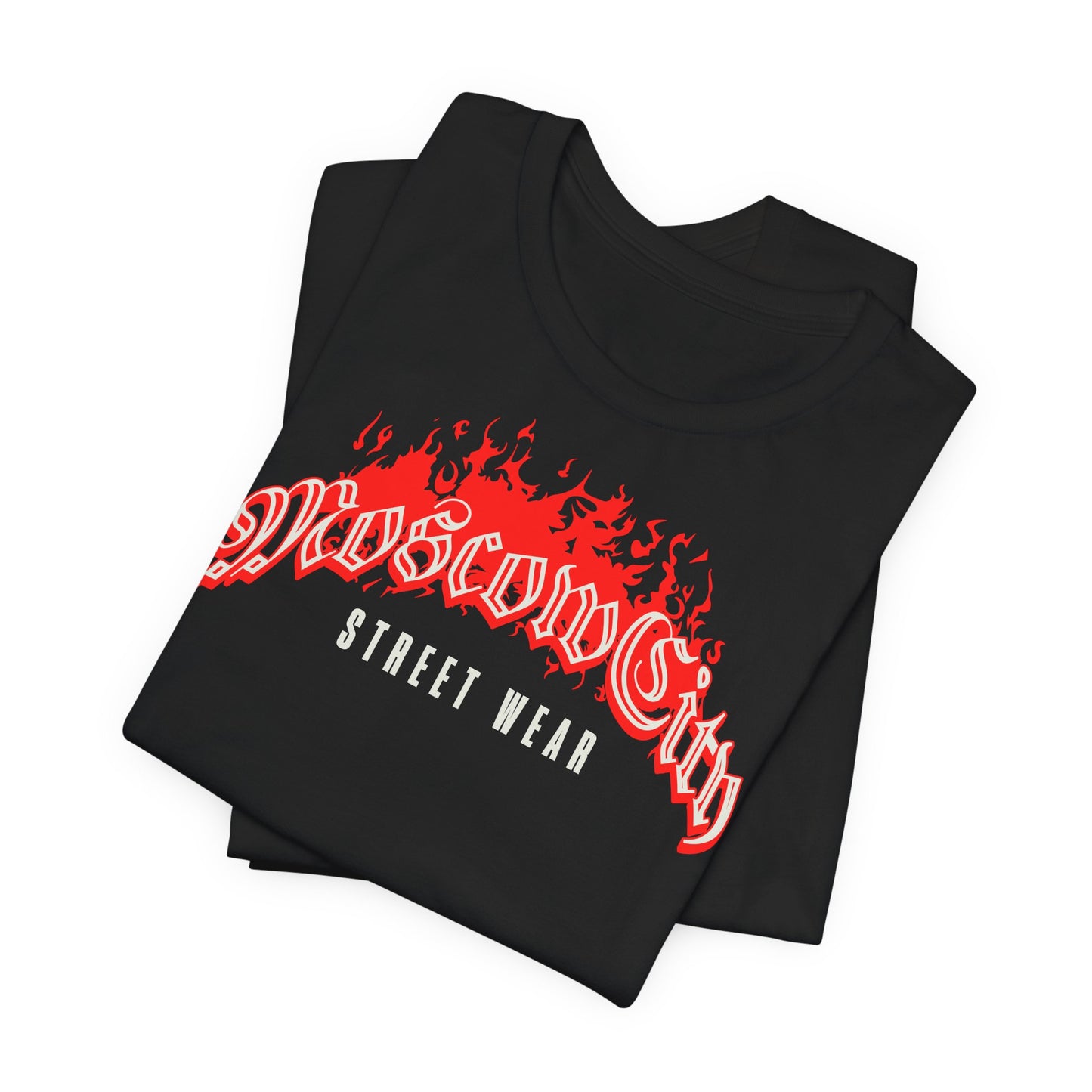 City fire, Camiseta de manga corta de punto unisex