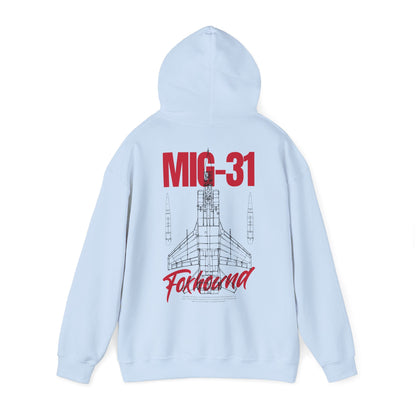 MIG-31, Sudadera unisex con capucha Heavy Blend™