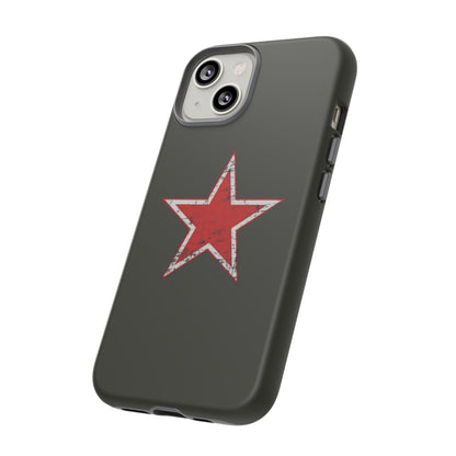 Red star, estuche para celular