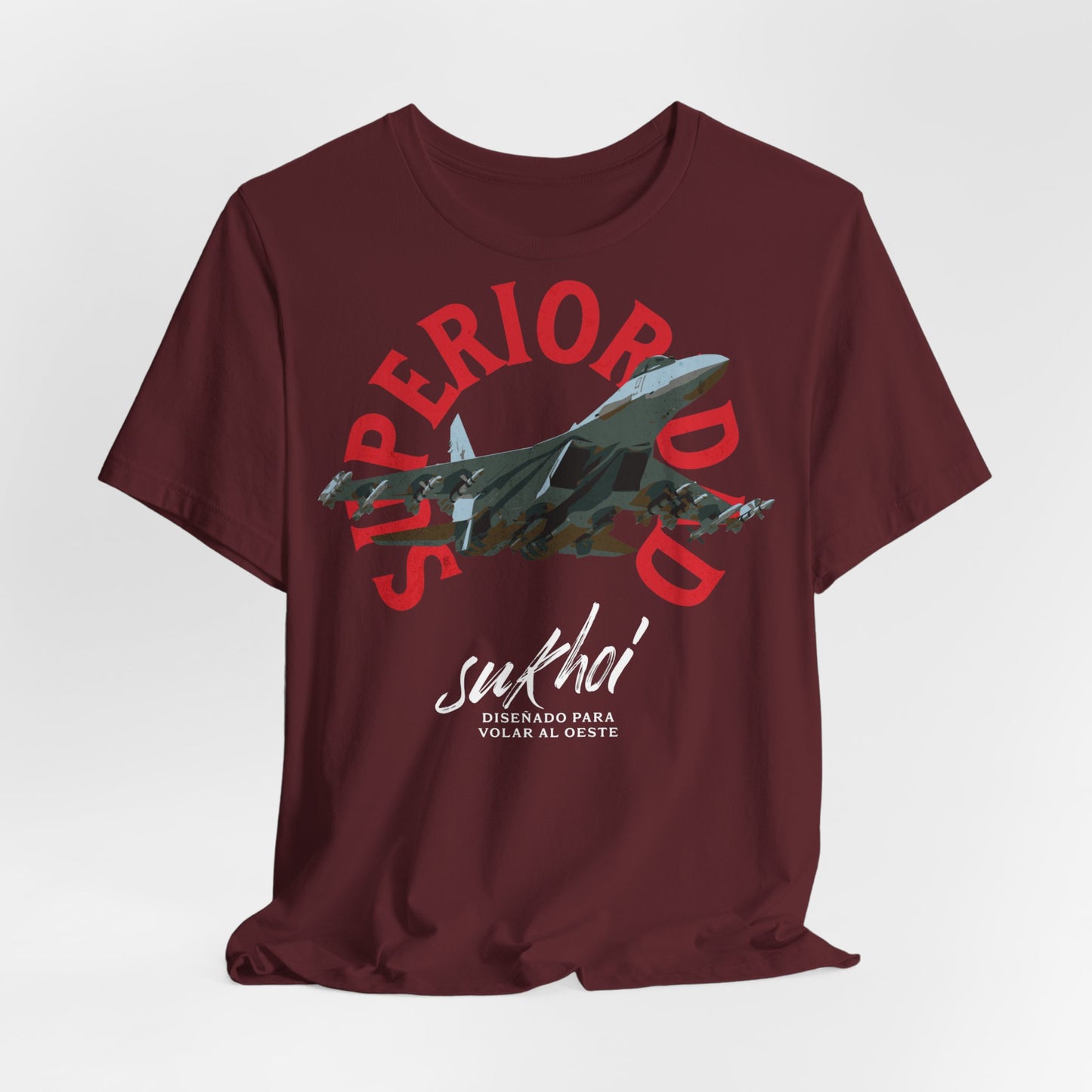 Sukhoi, Camiseta de manga corta de punto unisex