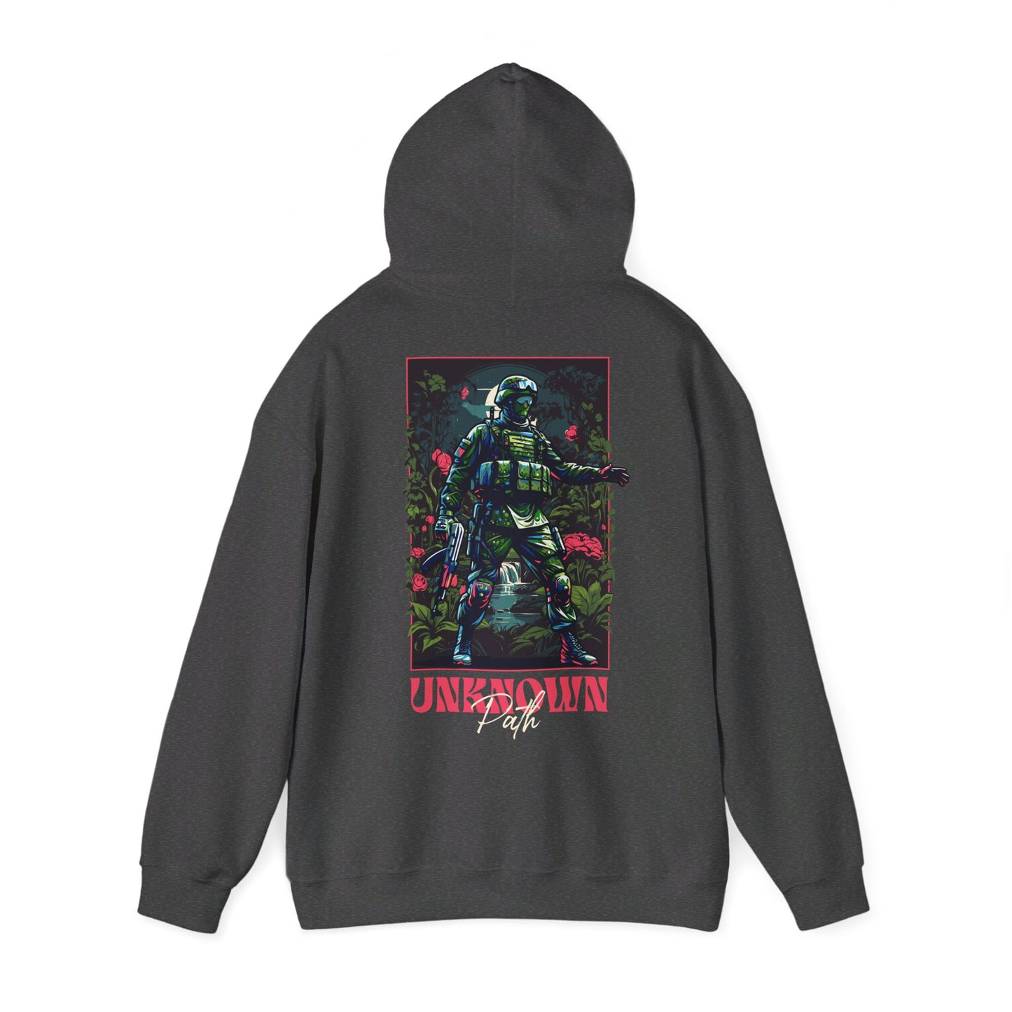 Unknown Path, Sudadera unisex con capucha Heavy Blend™