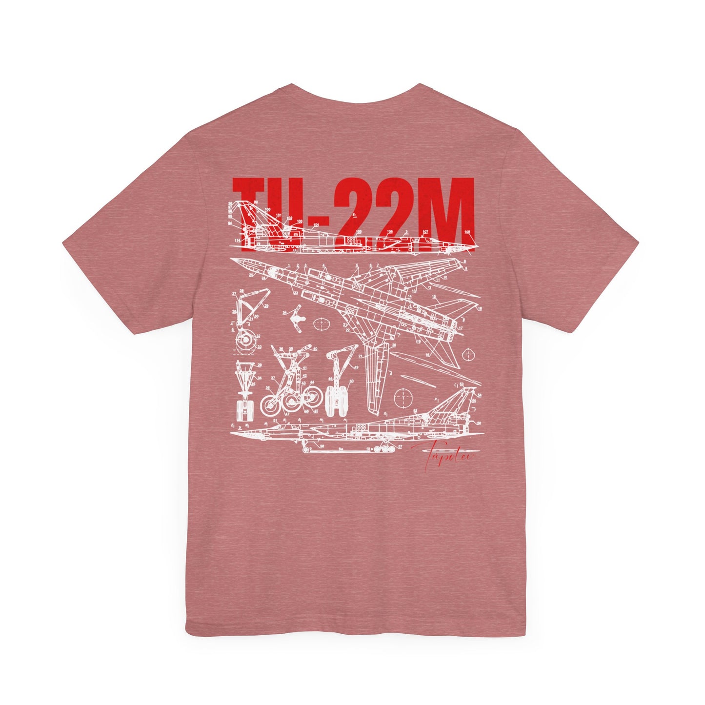 TU-22M, Camiseta de manga corta unisex de jersey